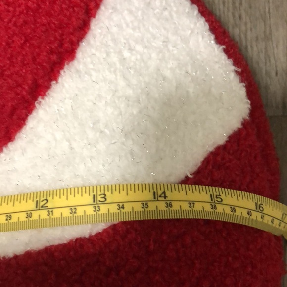 Peppermint Candy Cane Swirl Pillow - Picture 9 of 9